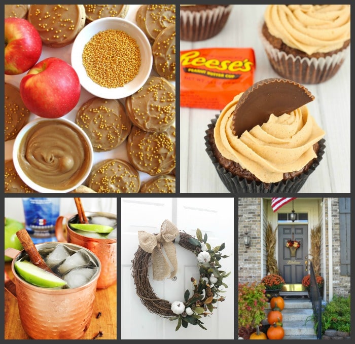 Welcome to Pretty Pintastic Party #176 & the weekly features, sweet treats and beautiful fall decor.