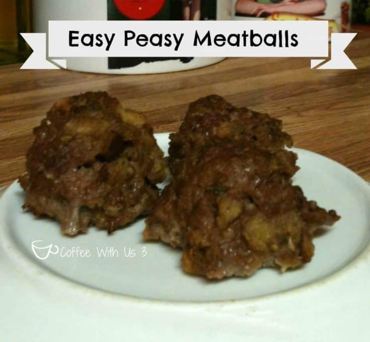 Easy-Peasy Meatballs