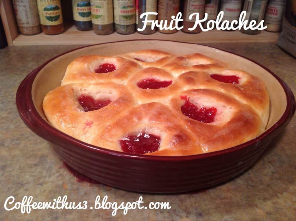 Kolaches Fruit or Sausage Coffee With Us 3