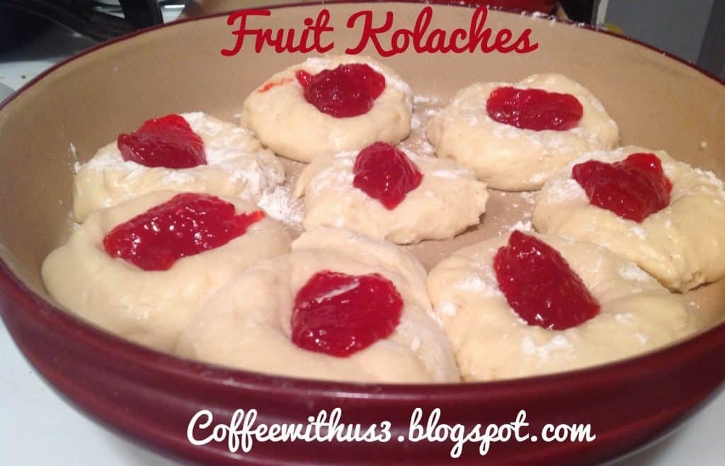 Kolaches Fruit or Sausage Coffee With Us 3