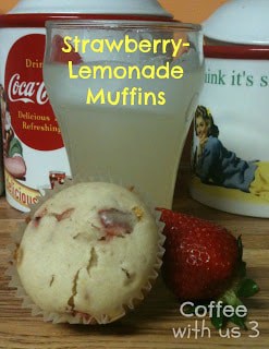 Strawberry-Lemonade Muffins