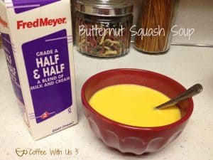Butternut Squash half & half