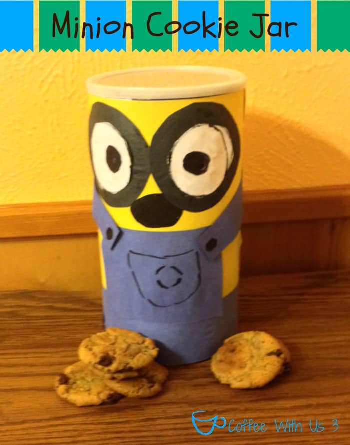 Minion Cookie Jar - Kids Craft