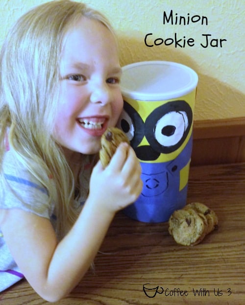 Minion Cookie Jar - Kids Craft