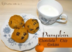 pumpkin chocolate chip cookies 1