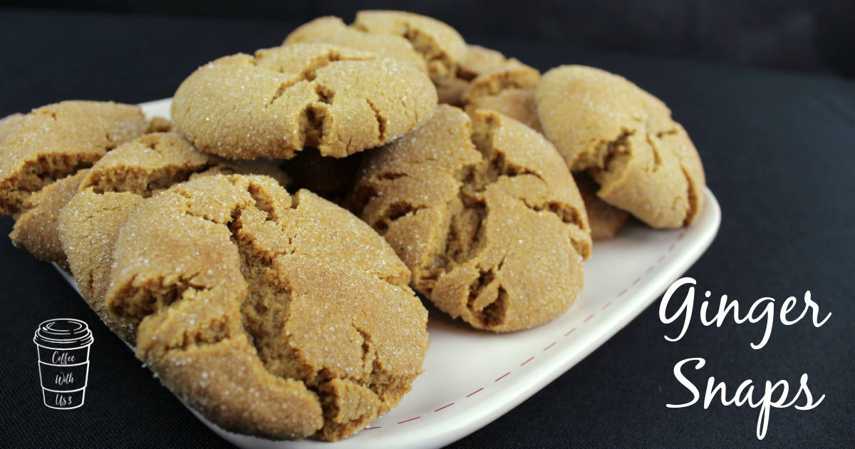 Ginger Snaps That Aren't So Snappy Coffee With Us 3