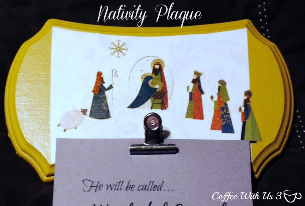 Nativity Plaque