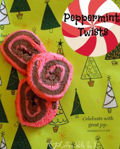 Peppermint Twist Cookies