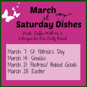 Saturday Dishes March