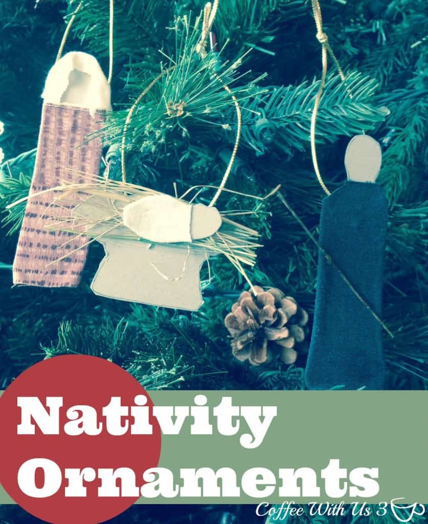 Nativity Ornament Craft for Kids