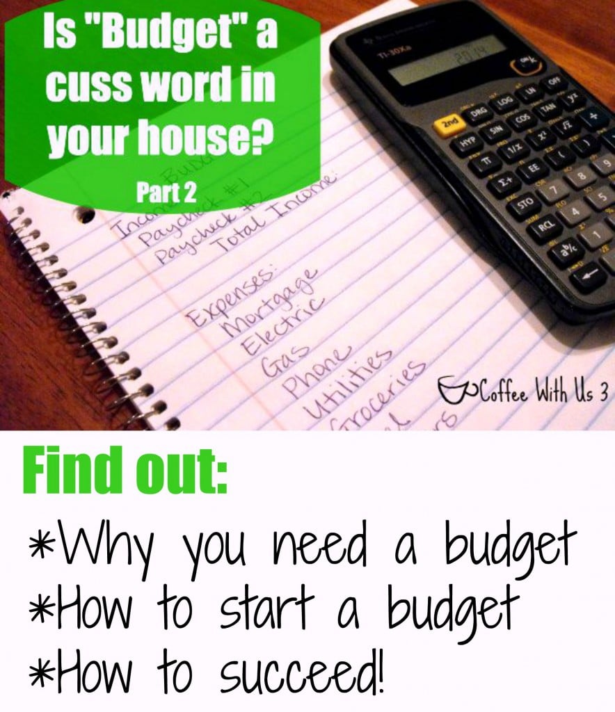 Stop seeing budgeting as a cuss word, and take control of your finances!