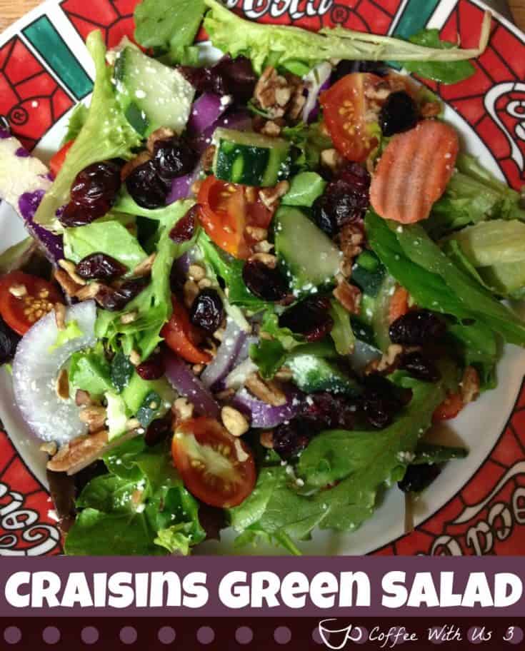 Craisins Green Salad