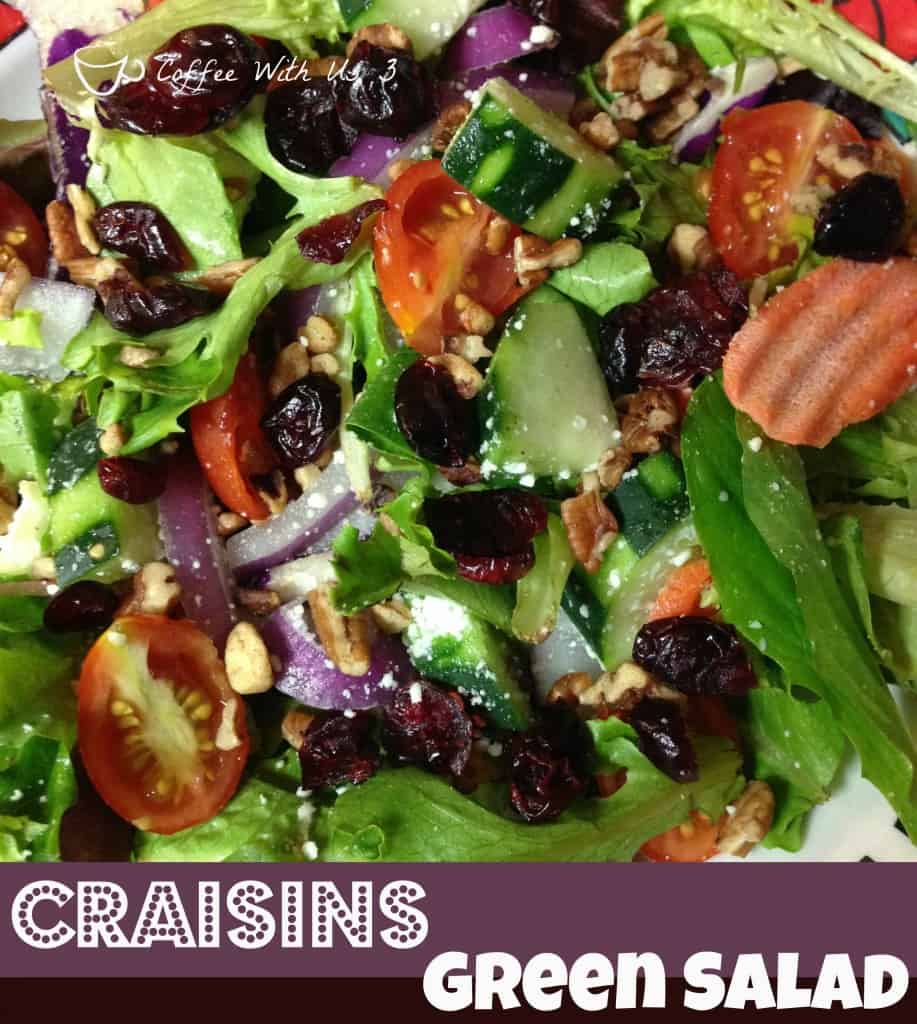 Craisins Green Salad by Coffee With Us 3