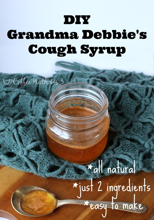 DIY Cough Syrup-- Did you know you can make your own cough syrup? How cool is that?!? No more dyes, synthetic ingredients, just simple, real ingredients!
