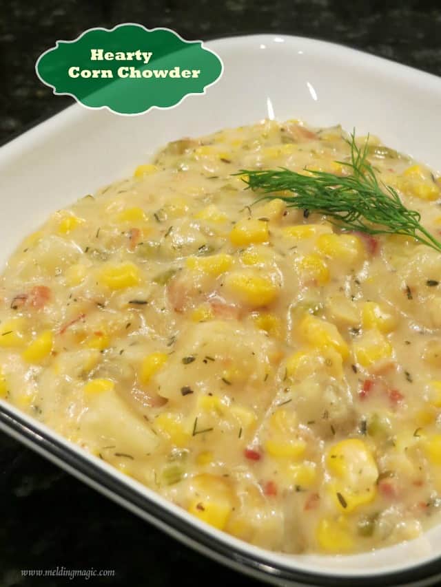 Hearty corn Chowder