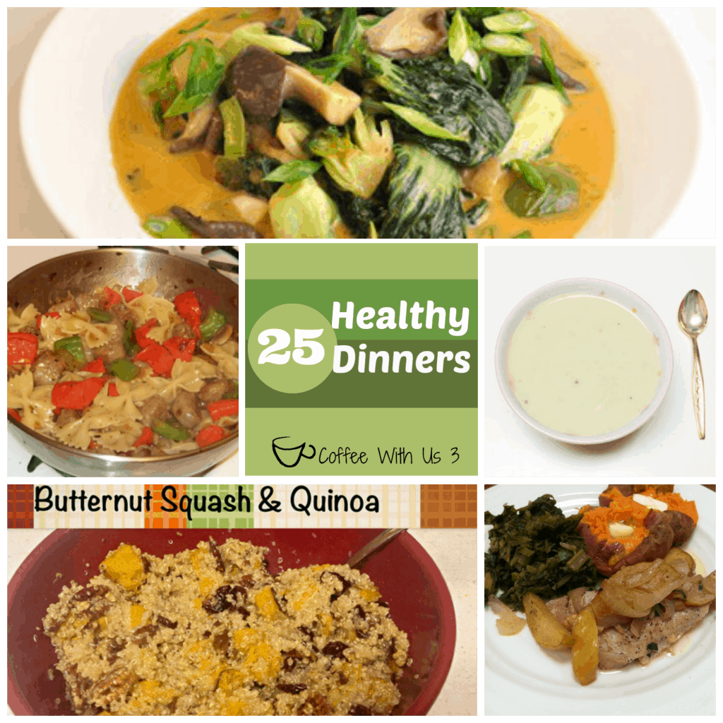 25 Healthy Dinners | Looking to eat better but still want dishes your whole family will eat? These 25 options will soon become family favorites. Click for the recipes.