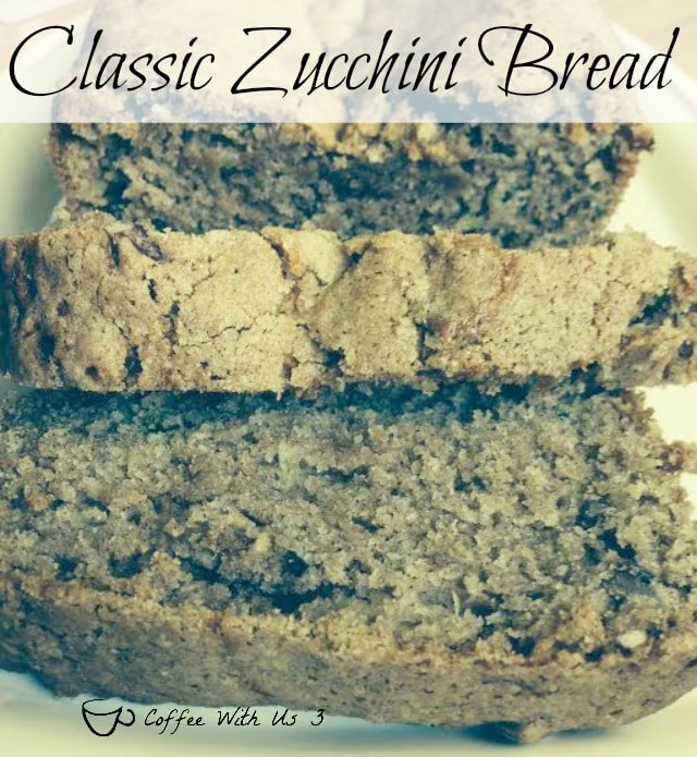 classic zucchini bread - a basic moist zucchini bread with great flavor