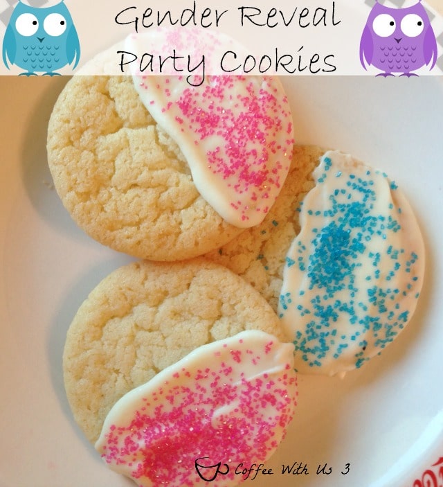 Gender Reveal Party Cookies