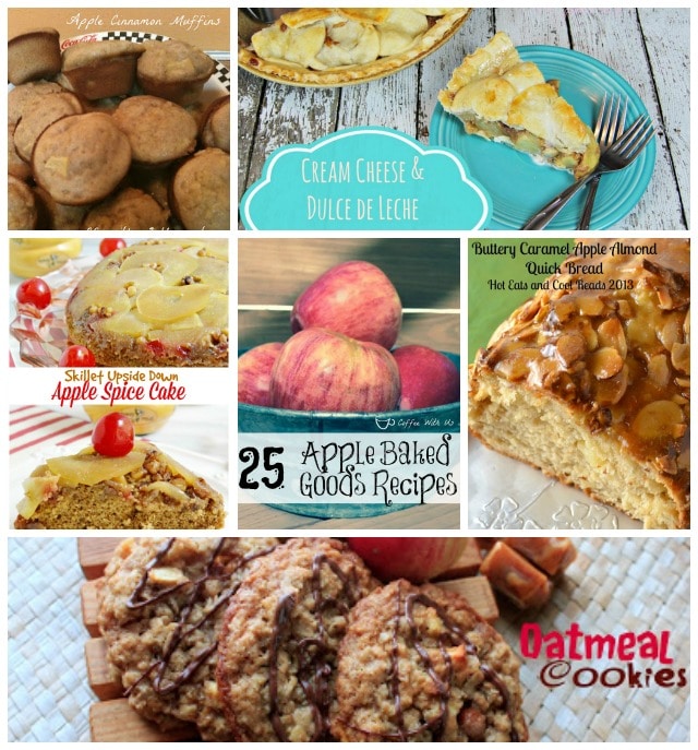 25 Apple Baked Goods Recipes: Pies, cupcakes, breads, & much more from some of the best bloggers