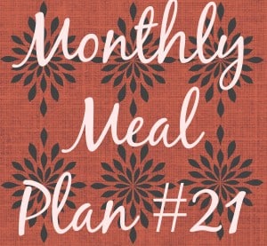 Meal plan #21