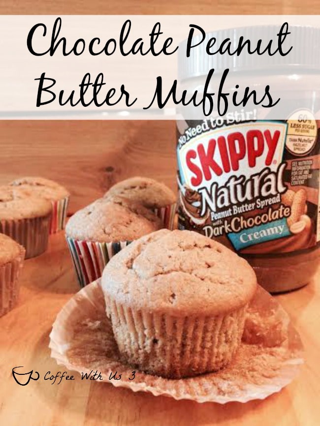  These muffins are a delicious combination of banana, peanut butter and a hint of chocolate. Perfect for a yummy breakfast, brunch, or snack for kids or adults. 