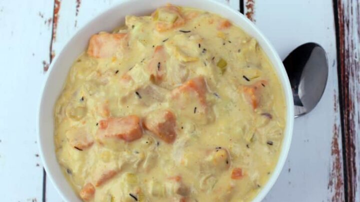 Image for Leek, Sweet Potato & Chicken Chowder
