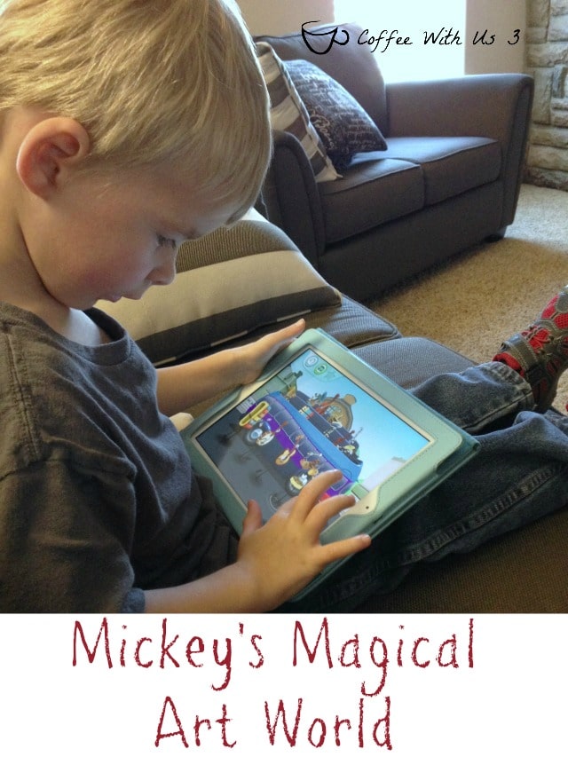 Mickey's Magical Art World is the newest installment from Disney Imagicademy.  It promote creativity, imagination and a love of art & music. 