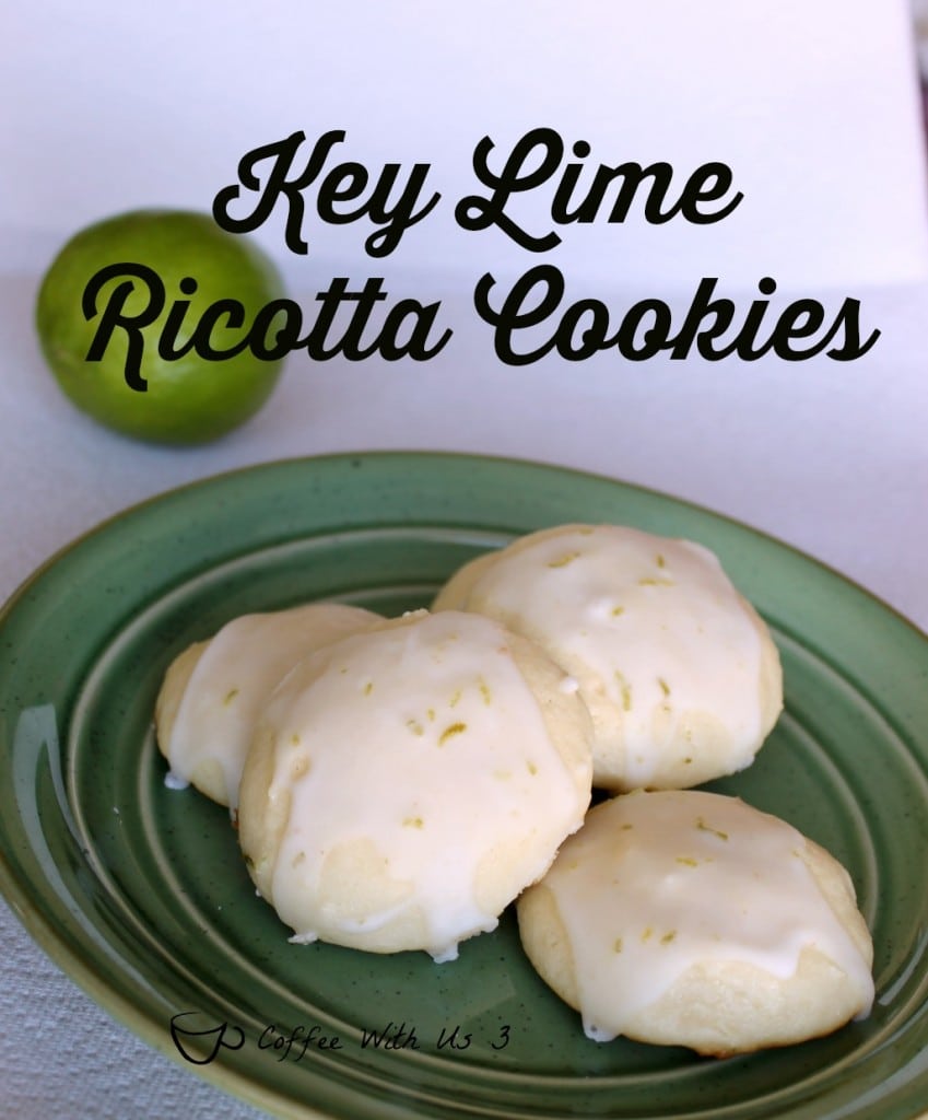 Key Lime Ricotta Cookies are sweet and sour. The perfect cookie for summer!