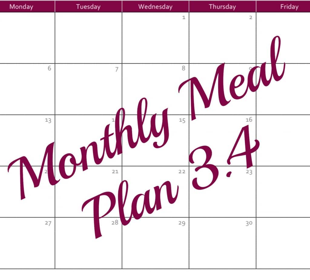 Monthly Meal Plan 3.4 - Coffee With Us 3