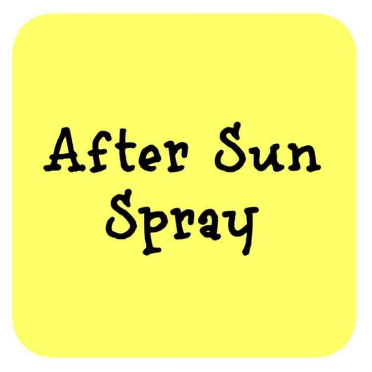 After Sun Spray