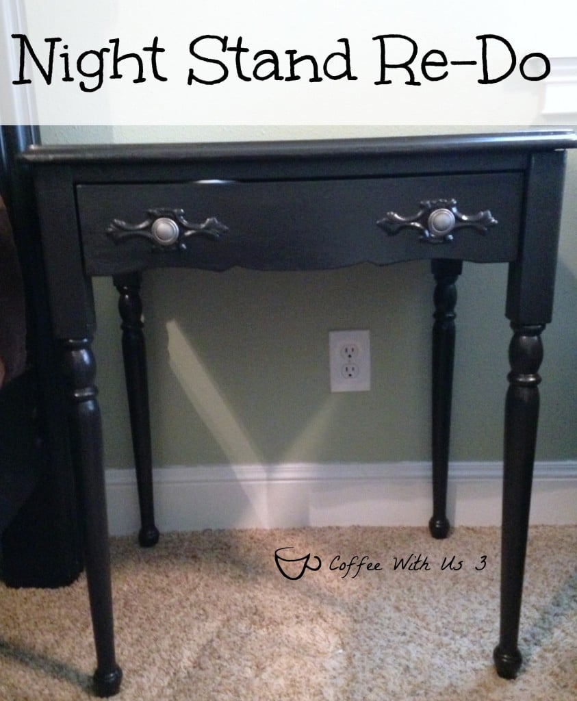 Night Stand Re-D0 - Instead of buying a $300 nightstand that matched my bed frame, I did this instead!