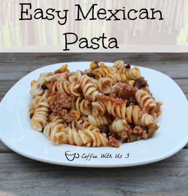Easy Mexican Pasta