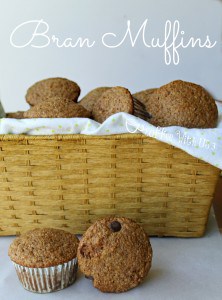 Delicious, light & fluffy bran muffins. Hearty and filling, and a perfect for breakfast on the go!