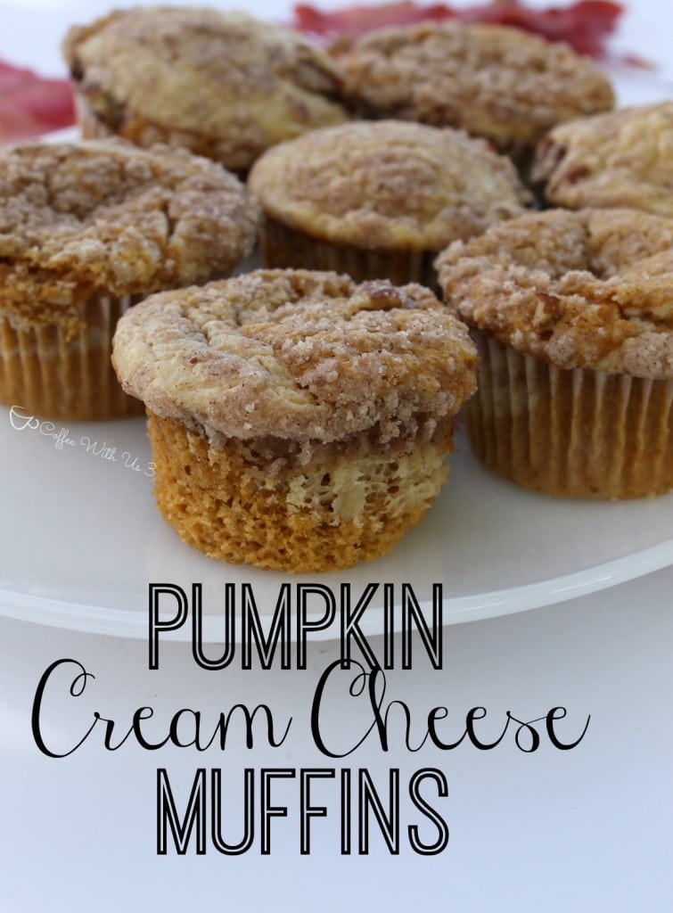 Pumpkin Cream Cheese Muffins. The best pumpkin recipe of all time! Pumpkin with a sweetened cream cheese layer, topped with crunchy streusel.