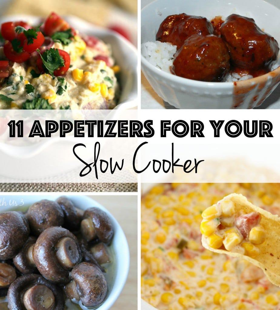 Slow cooker appetizers work well for freeing up your time while still creating fabulous dishes for your party!
