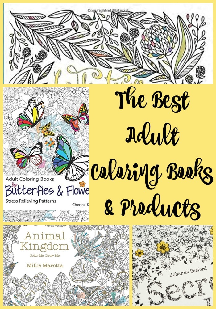 The Best Adult coloring Books
