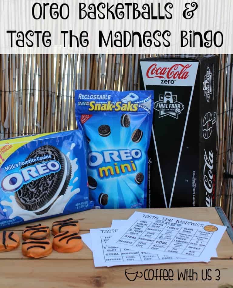 OREO Basketballs & Taste the Madness Bingo