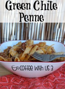 Green Chile Penne Pasta