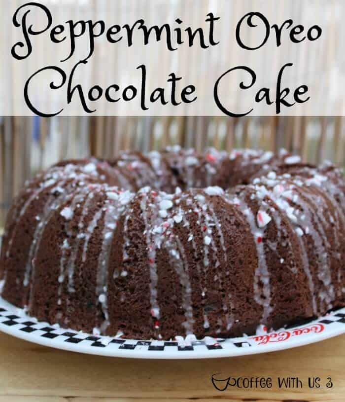 Peppermint Oreo Chocolate Cake - A dessert sure to impress at any holiday party!