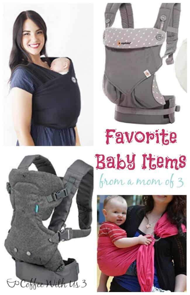 What do you really need for your baby? A list of my favorite baby items from a mom of 3.