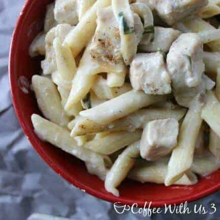 One Pot Skillet Chicken and Noodles
