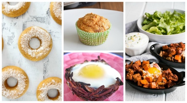 The Ultimate collection of Sweet Potato Breakfast Recipes! More than 35 recipes, including breads, waffles, pancakes, breakfast casseroles, and more!