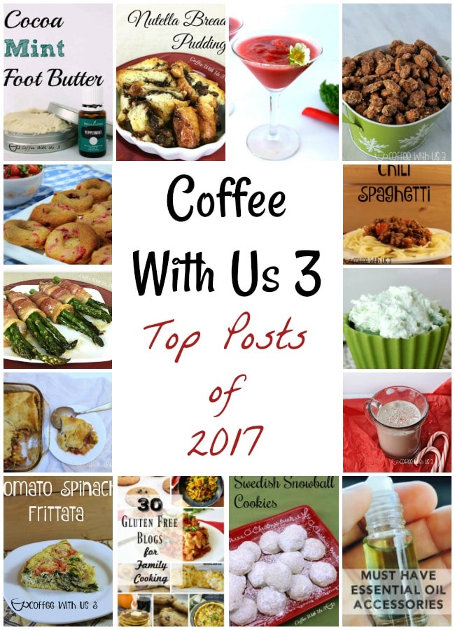 The best, most popular posts of 2017.  Find out what's trending on Coffee With Us 3!