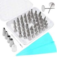 Piping Tips, Cake Decorating Supplies 57-piece