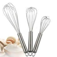 3Pcs Stainless Steel Whisk