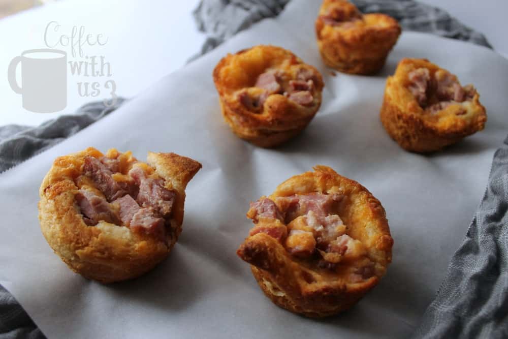 Quick and easy Ham and Cheese Croissant Bites are perfect for entertaining or on-the-go snacks.