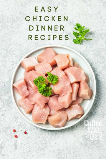 Nearly 30 delicious and easy Chicken Recipes, that are tried and true, from our homes to yours.