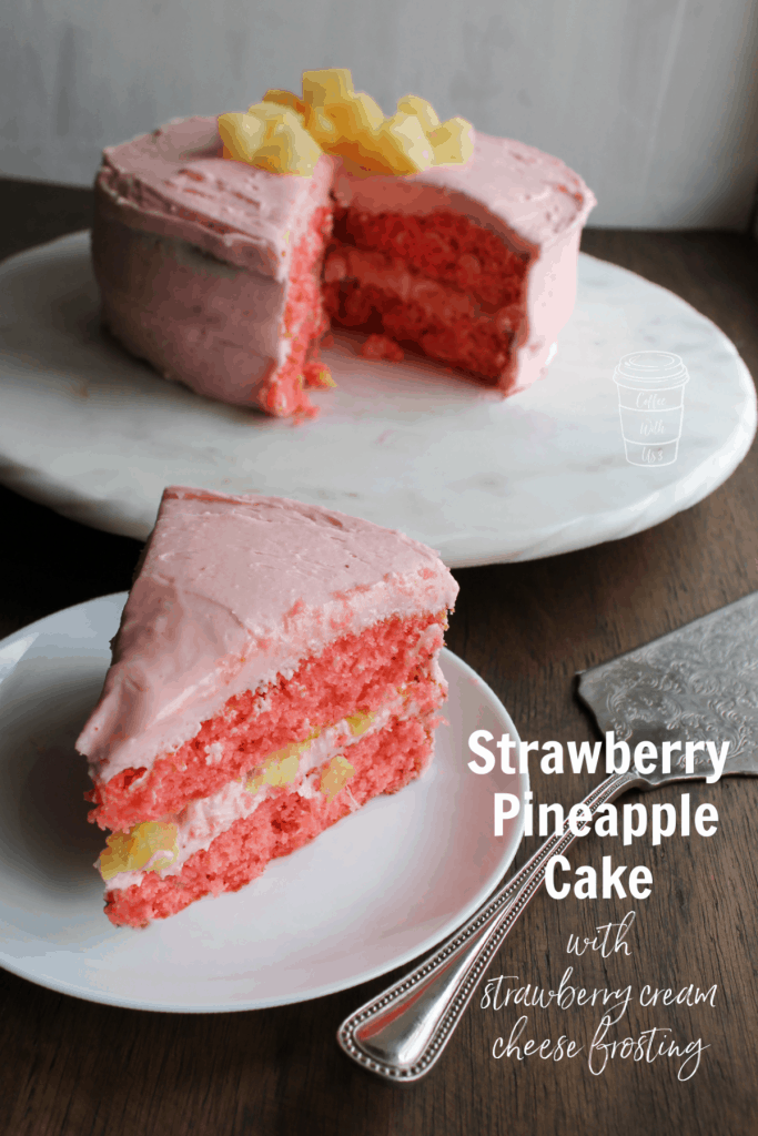 Strawberry Pineapple Cake Coffee With Us 3