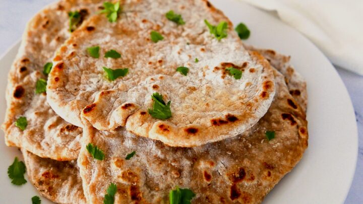 Image for Sourdough Naan (made with discard)