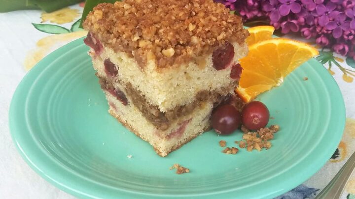 Image for Cranberry Crumb Sourdough Coffee Cake